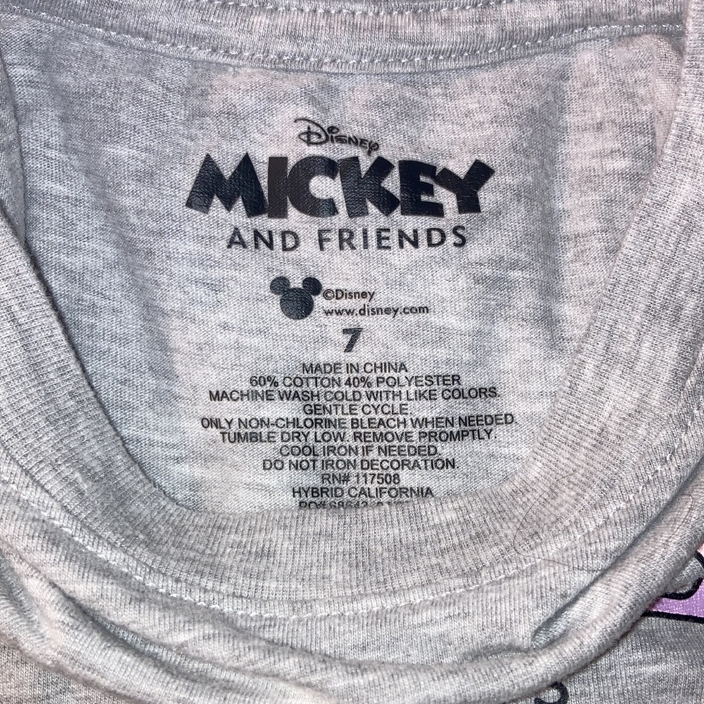 Mickey and Friends Youth Tee size 7 - Picture 4 of 6